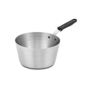 175-682155 5 1/2 qt Wear-Ever® Aluminum Tapered Saucepan w/ Hollow Silicone Handle