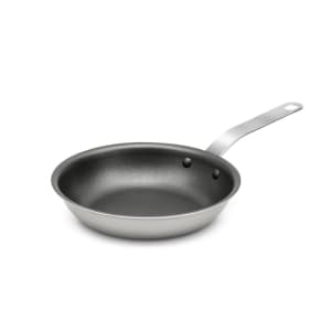 175-691408 8" Tribute® Non-Stick Stainless Steel Frying Pan w/ Solid Metal Handle - Inductio...