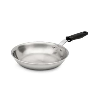 175-692108 8" Tribute® Stainless Steel Frying Pan w/ Hollow Silicone Handle - Induction Read...