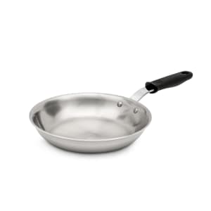 175-692114 14" Tribute® Stainless Steel Frying Pan w/ Hollow Silicone Handle - Induction Rea...