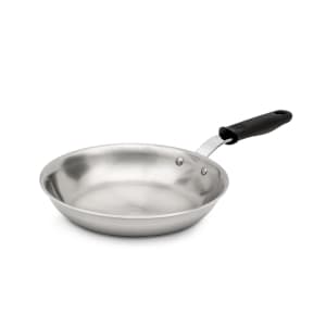 175-692112 12" Tribute® Stainless Steel Frying Pan w/ Hollow Silicone Handle - Induction Rea...