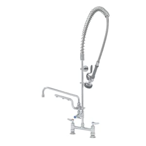 064-B0123U12CRB 46 1/16"  Deck Mount Pre Rinse Faucet - 1.5 GPM, Base with Nozzle