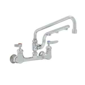 064-B0231U12CR Splash Mount Faucet - 12" Swing Spout, 10 3/8" Spray Arm