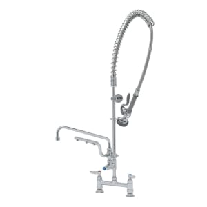 064-B0123U12B 46" Deck Mount Pre Rinse Faucet - 1.5 GPM, Base with Nozzle