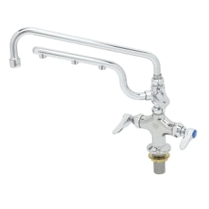 064-B0201U12 Deck Mount Faucet - 12" Swing Spout, 10" Spray Arm