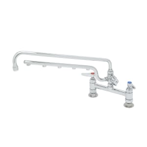 064-B0220U18 Deck Mount Faucet - 18" Swing Spout, 16" Spray Arm