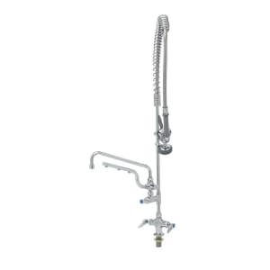 064-B0113U12B 46 5/16"  Deck Mount Pre Rinse Faucet - 1.5 GPM, Base with Nozzle