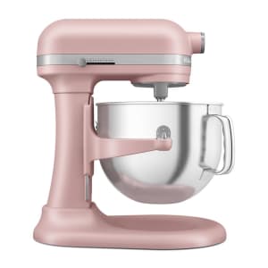 KitchenAid Artisan 5 qt. 10-Speed Bird of Paradise Stand Mixer With Flat  Beater, Wire Whip and Dough Hook Attachments KSM150PSPH - The Home Depot