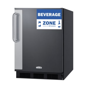 162-FF6BK7BZADA 24 W Undercounter Refrigerator w/ (1) Section & (1) Door, 115v