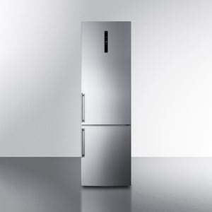 162-FFBF181ES2IM 11.7 cu ft Compact Refrigerator Freezer w/ Ice Maker - Stainless, 115v
