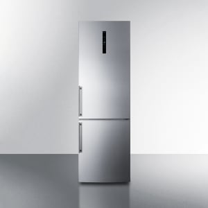 162-FFBF249SS2 10.6 cu ft Compact Refrigerator Freezer - Stainless, 115v