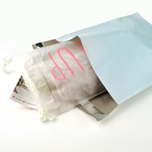 909-PM1215VP Poly Mailer - 12" x 15", White Opaque
