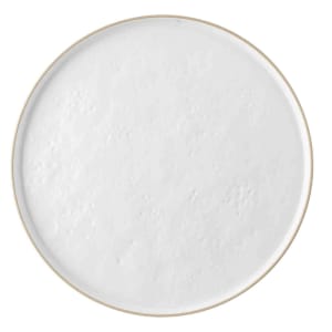 229-123519W 18" Round Europa Collection™ Serving Platter - Melamine, White 