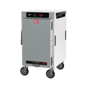 001-HBCN8DSM 1/2 Height Insulated Mobile Heated Cabinet w/ (8) Pan Capacity, 120v