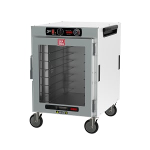 001-HBCW8ACM 1/2 Height Insulated Mobile Heated Cabinet w/ (8) Pan Capacity, 120v