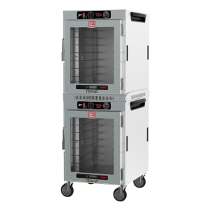 001-HBCW16ACM 1/2 Height Insulated Mobile Heated Cabinet w/ (16) Pan Capacity, 120v