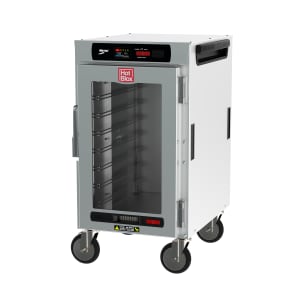 001-HBCN8DCM 1/2 Height Insulated Mobile Heated Cabinet w/ (8) Pan Capacity, 120v