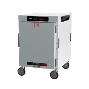 001-HBCW8DSM 1/2 Height Insulated Mobile Heated Cabinet w/ (8) Pan Capacity, 120v