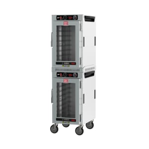 001-HBCN16ACM Full Height Insulated Mobile Heated Cabinet w/ (16) Pan Capacity, 120v