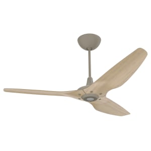 541-HK405240601A470F 60" Haiku Ceiling Fan Kit w/ 20" Downrod, Natural Bamboo Airfoils/Nickel Motor