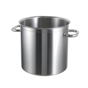347-694036 38 qt Stainless Steel Stock Pot - Induction Ready