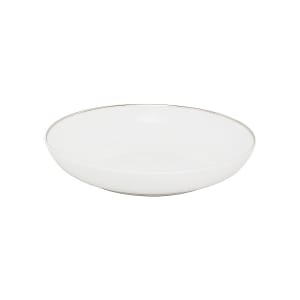 861-CPSL0003 20 oz Round Silver Line Soup Bowl - Porcelain, White