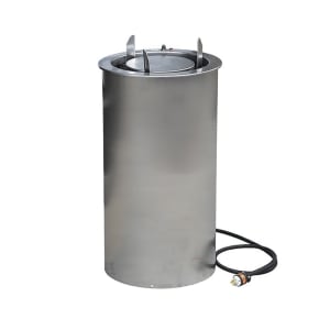 121-914240 11 1/2" Heated Drop In Dish Dispenser - Stainless, 240v/1ph