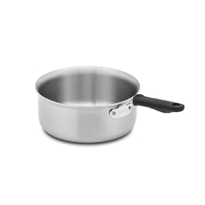 175-702170 7 qt Tribute® Aluminum Saucepan w/ Hollow Silicone Handle - Induction Ready