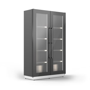 644-A1MBRSVPUN 48" Two Section Wine Cooler w/ (2) Zones - 216 Bottle Capacity, 115v