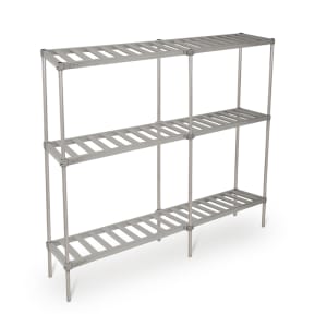 241-KR1893A (3) Level Keg Rack w/ (10) Keg Capacity, 93" x 18" x 76"