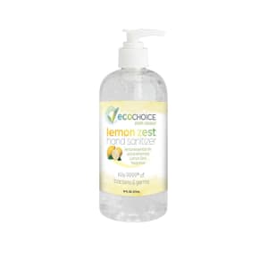 637-20796 16 oz 70% Alcohol Gel Hand Sanitizer, Lemon Zest Scent