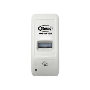 637-70426 1000 mL Wall Mount Automatic Gel Hand Sanitizer Dispenser - Plastic, White