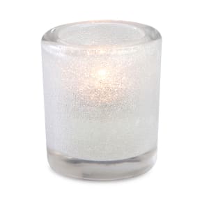 637-80176 Sula Candle Lamp - 2 3/4"D x 3 1/4"H, Glass, Clear