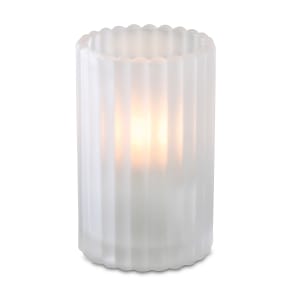 637-80218 Paragon Candle Lamp - 3 1/8"D x 5"H, Glass, Frost