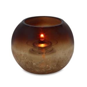 637-80286 Luna Votive Candle Lamp - 2 3/8"D x 3"H, Glass, Frost