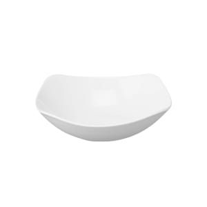 893-WHSQ91 33 oz Square X Squared Bowl - Ceramic, White
