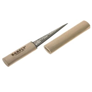 132-M37063 4" Ice Knife w/ Beech Wood Handle - Stainless Steel