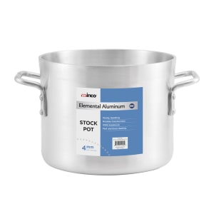 Winco ALST-10 10 qt Aluminum Stock Pot