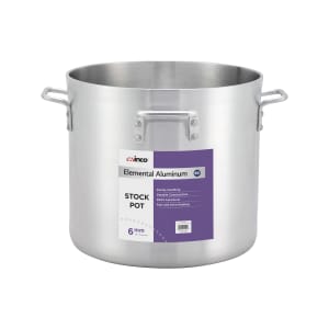 080-ALHP160 160 qt Aluminum Stock Pot w/ (4) Handles
