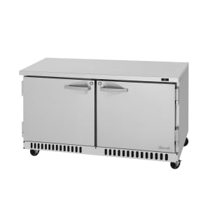 083-PUR60FBN 60 1/4" W Undercounter Refrigerator w/ (2) Section & (2) Doors, 115v