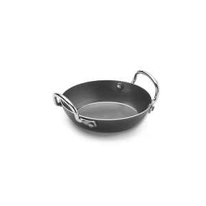 166-BSPP4 6" Black Steel Paella Pan