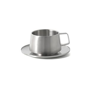872-DCS071BSS23 11 oz Bevel™ Cup - Stainless Steel
