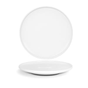 872-DDP094WHP21 11" Round Bevel™ Plate - Porcelain, White