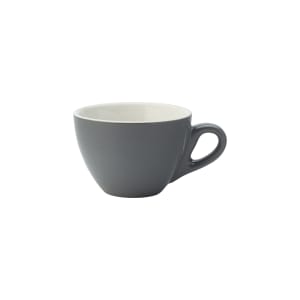 706-UCT8082 12 1/4 oz Utopia Barista Mighty Cup - Porcelain, Gray