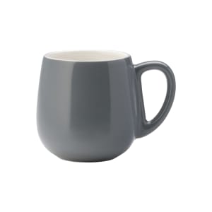 Square Tea Cup Porcelain Coffee Cup with Saucer, 4oz Matte Black