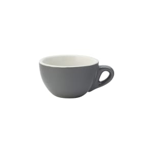 706-UCT8092 7 oz Utopia Barista Cappuccino Cup - Porcelain, Gray