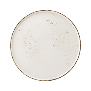706-UCT9074 12" Round Utopia Umbra Plate - Porcelain, White