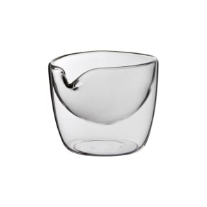 706-UR90046 3 oz Utopia Double Walled Glass Jug