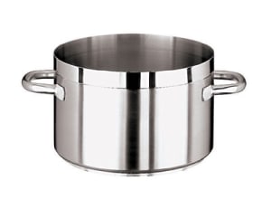 095-1110732 16 1/2 qt Stainless Sauce Pot - 12 1/2" x 7 5/8"