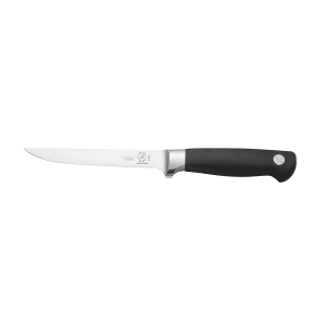 132-M20106 6" Boning Knife w/ Santoprene® Black Handle, Carbon Steel